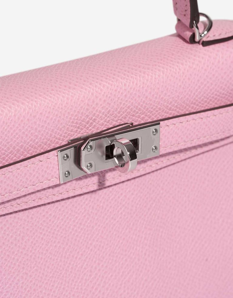 Hermès Kelly Mini Epsom Mauve Sylvestre Closing System | Sell your designer bag