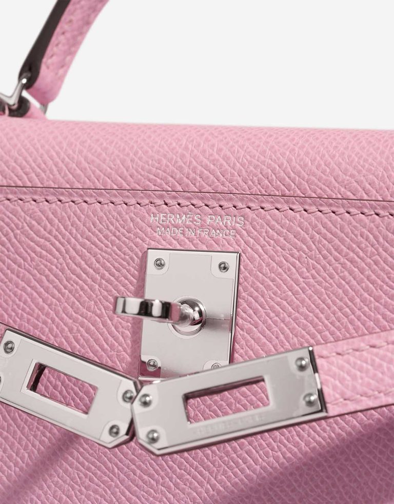 Hermès Kelly Mini Epsom Mauve Sylvestre Logo | Sell your designer bag