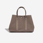 Hermès Garden Party 30 Clémence / Toile Étoupe Front | Sell your designer bag