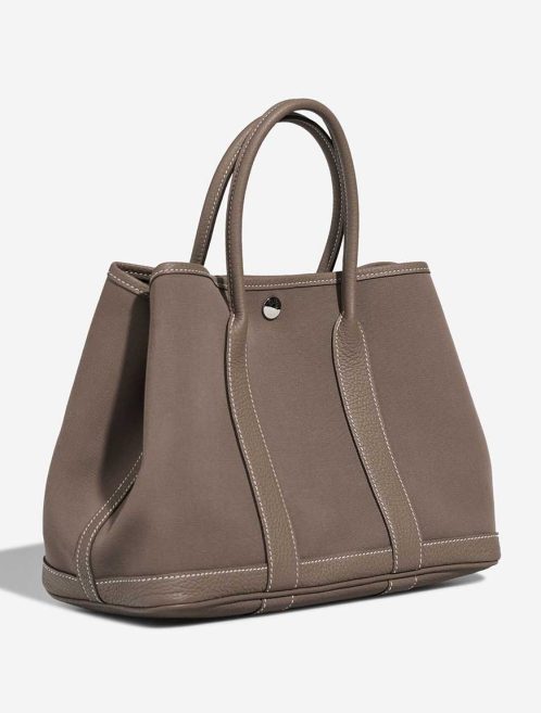 Hermès Garden Party 30 Clémence / Toile Étoupe | Sell your designer bag