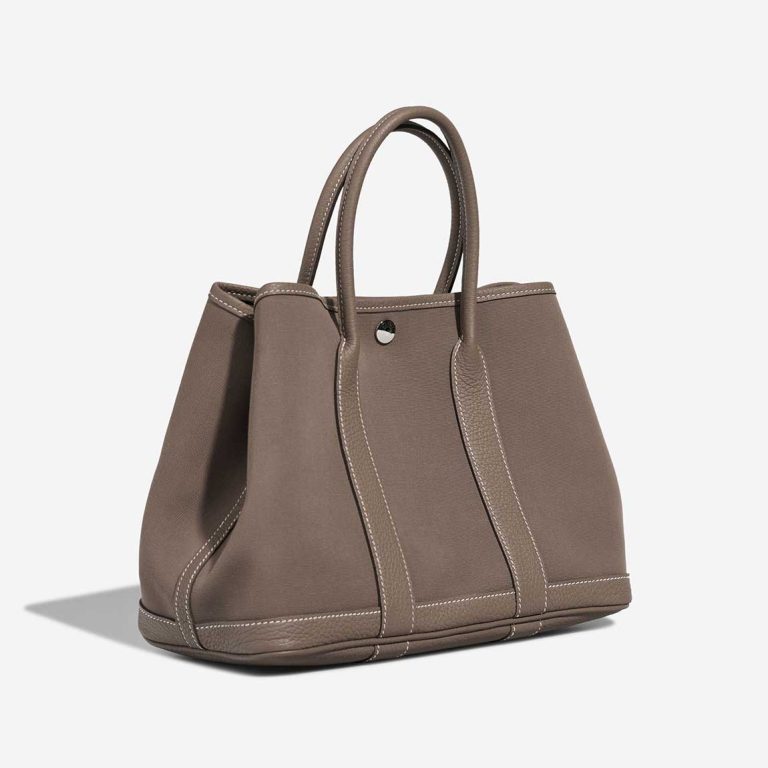 Hermès Garden Party 30 Clémence / Toile Étoupe | Sell your designer bag