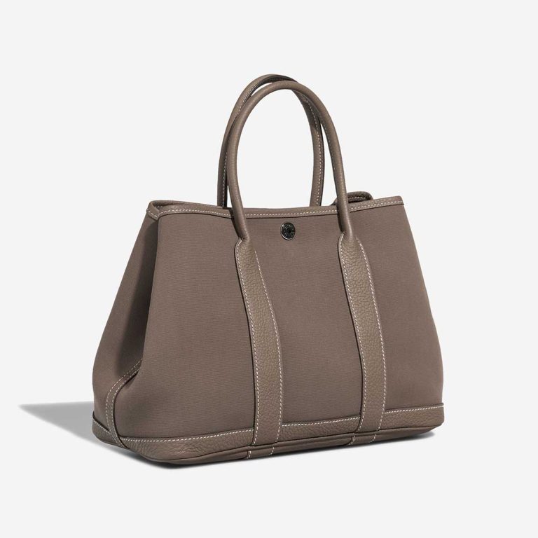 Hermès Garden Party 30 Clémence / Toile Étoupe | Sell your designer bag