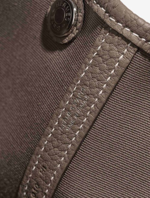 Hermès Garden Party 30 Clémence / Toile Étoupe Logo | Sell your designer bag