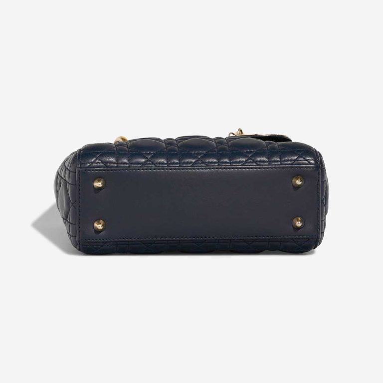 Dior Lady Small Lamb Dark Blue | Sell your designer bag
