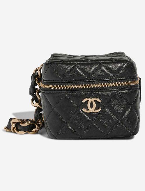Chanel Vanity Mini Lamb Black Front | Sell your designer bag