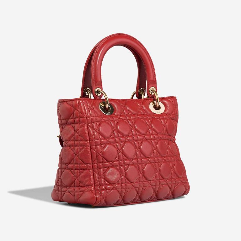 Dior Lady Medium Calf Red | Sell your designer bag