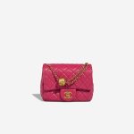 Chanel Timeless Mini Square Lamb Pink Front | Sell your designer bag