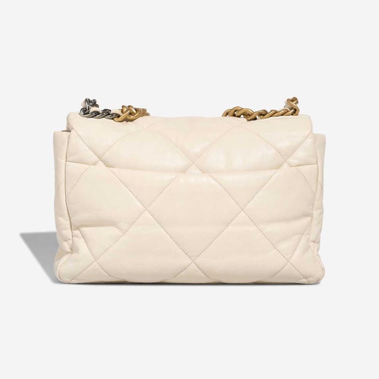 Chanel 19 Large Lamb White | Sell your designer bag