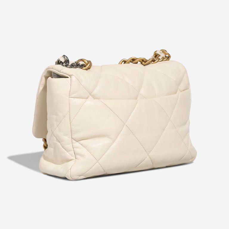 Chanel 19 Large Lamb White | Sell your designer bag