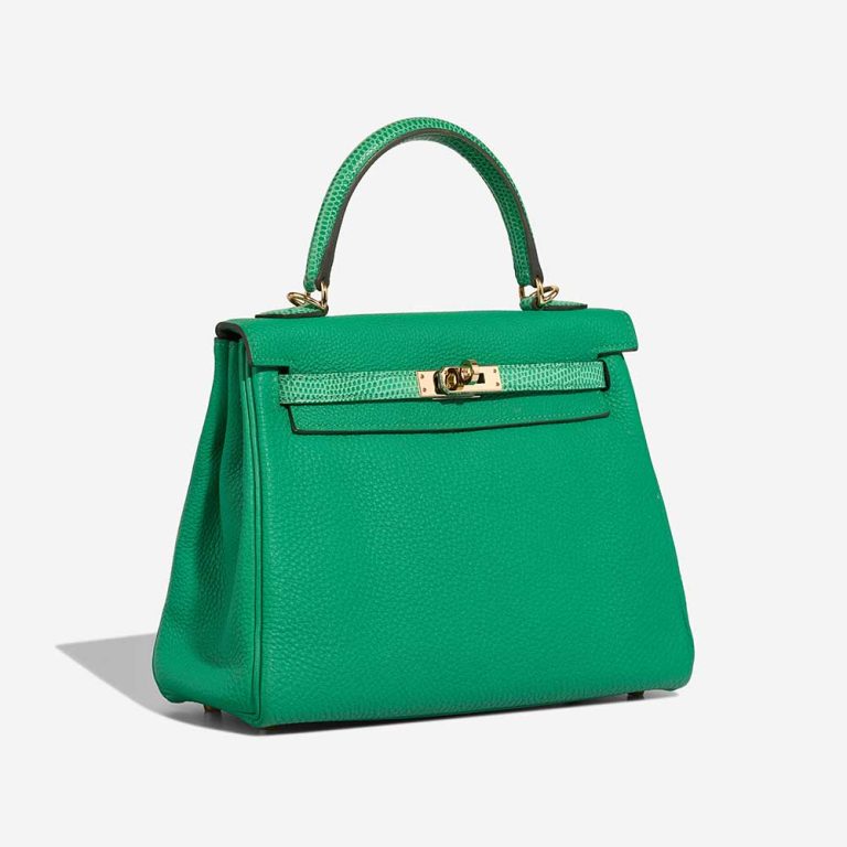 Hermès Kelly 25 Touch Togo / Niloticus Lizard Menthe | Sell your designer bag