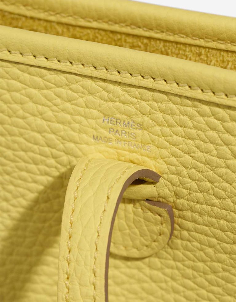 Hermès Evelyne 16 Taurillon Clémence Limoncello Logo | Sell your designer bag