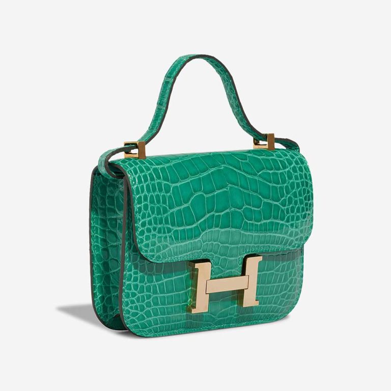 Hermès Constance Micro Alligator Mississippi Vert Jade | Sell your designer bag