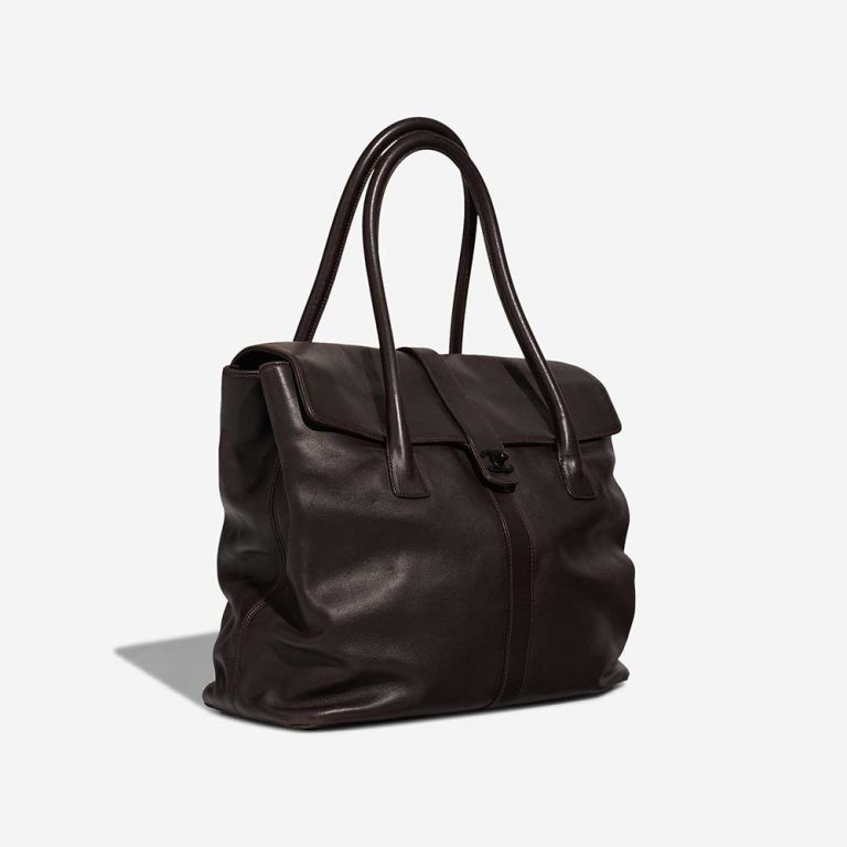 Chanel Shopper Calf Dark Brown | Sell your designer bag