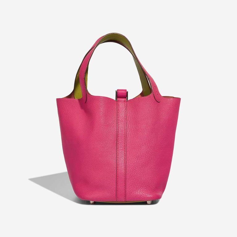 Hermès Picotin 18 Chèvre Vert Anis / Rose Tyrien Front | Sell your designer bag