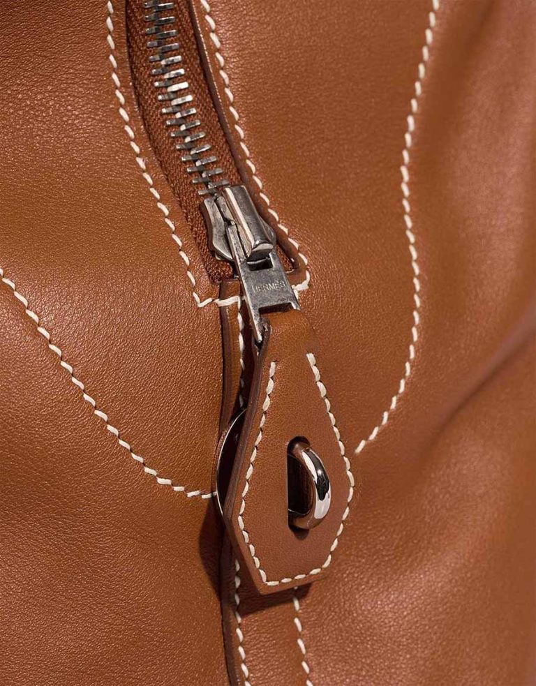 Hermès Bolide 40 Relax Veau Sikkim Gold Closing System | Sell your designer bag