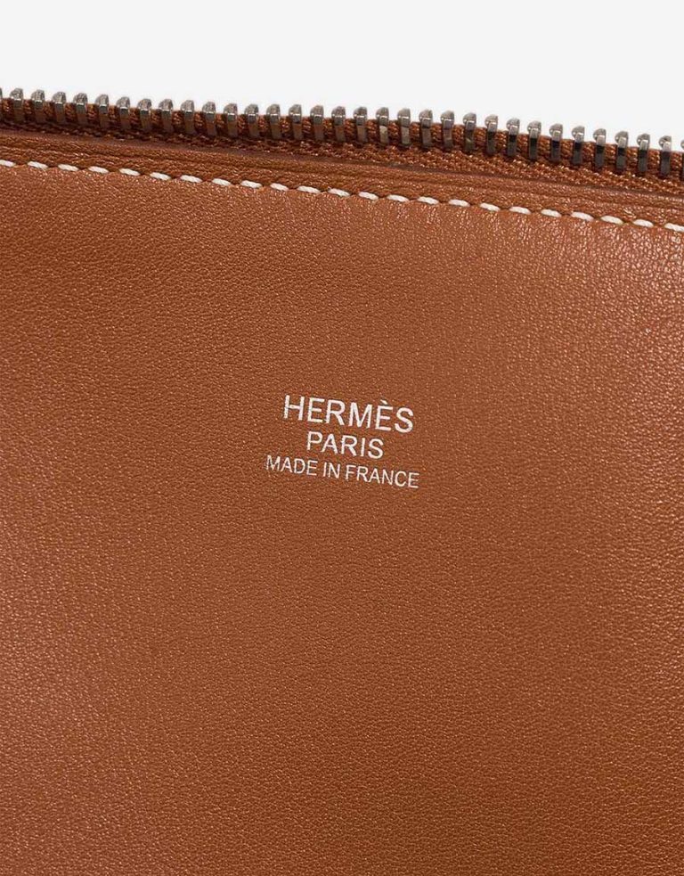 Hermès Bolide 40 Relax Veau Sikkim Gold Logo | Sell your designer bag