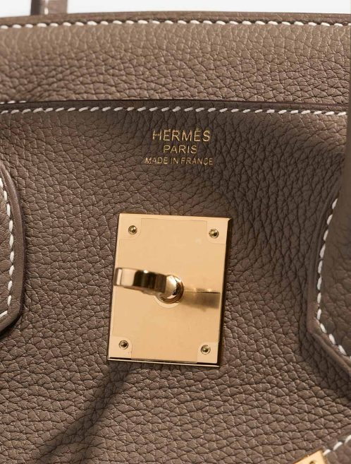 Hermès Birkin 30 Togo Étoupe Logo | Sell your designer bag