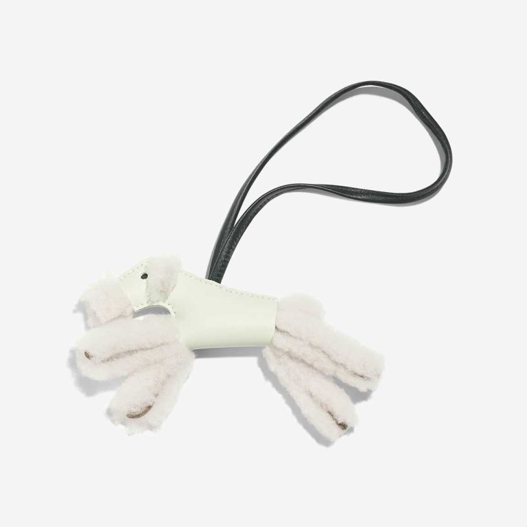 Hermès Budy Merino Wool / Milo Lamb Vert Fizz Front | Sell your designer bag