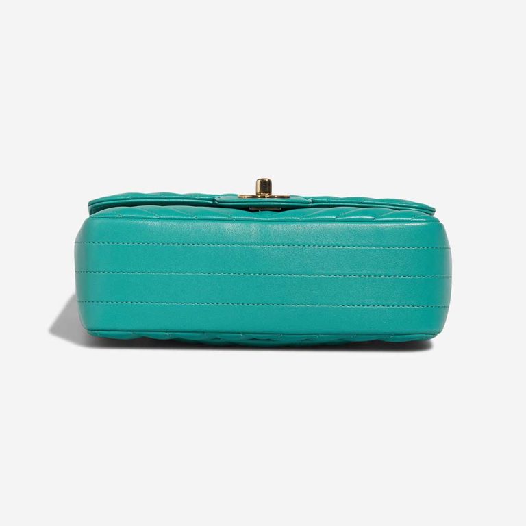 Chanel Timeless Mini Rectangular Lamb Turquoise | Sell your designer bag