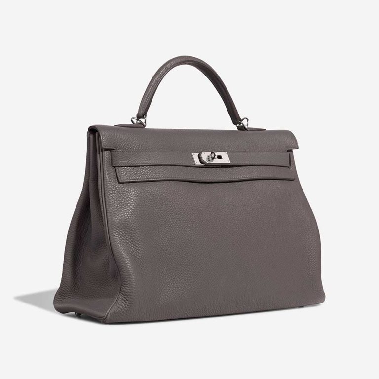 Hermès Kelly 40 Clémence Étain | Sell your designer bag