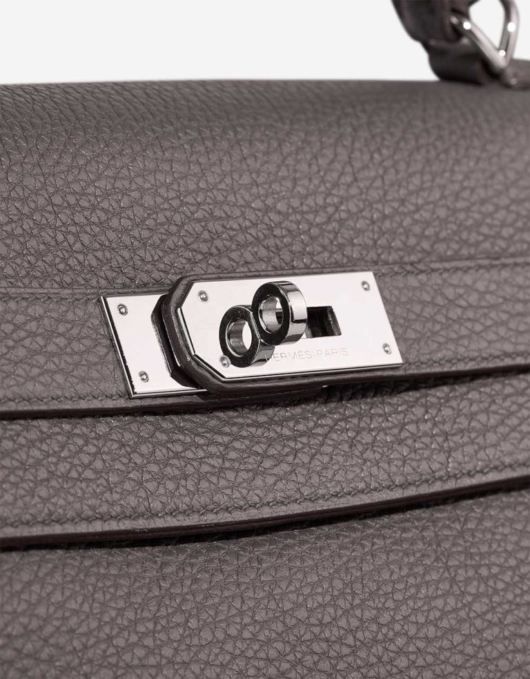 Hermès Kelly 40 Clémence Étain Closing System | Sell your designer bag