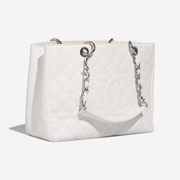 Chanel Shopping Tote GST Caviar White | Sell your designer bag