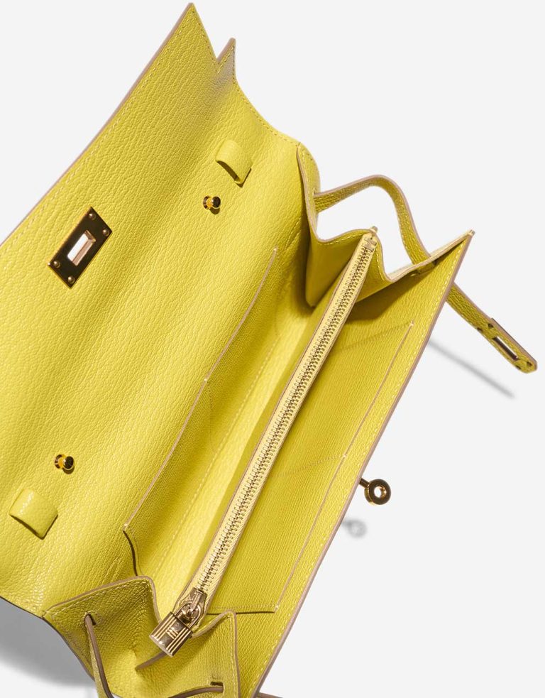 Hermès Kelly To Go Chèvre Lime Inside | Sell your designer bag