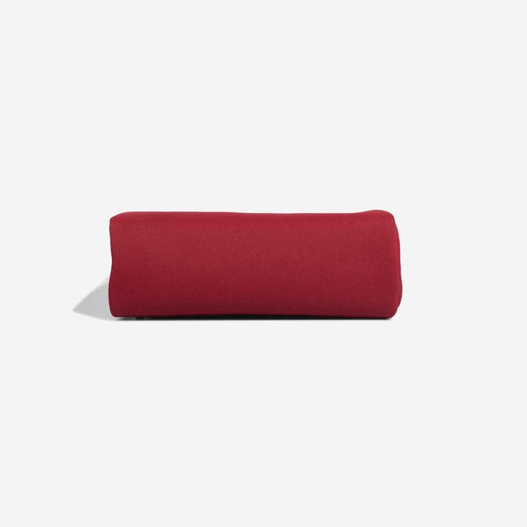 Hermès Herbag 31 Vache Hunter / Toile Militaire Naturel / Rouge Grenat | Sell your designer bag
