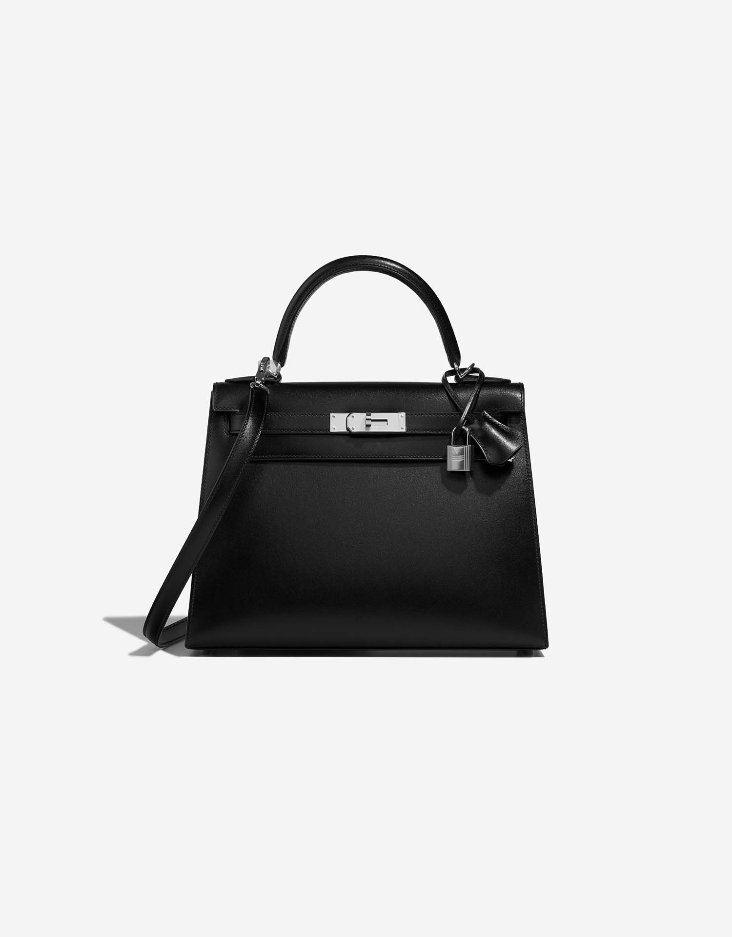 Hermès Kelly 28 Box Black | SACLÀB