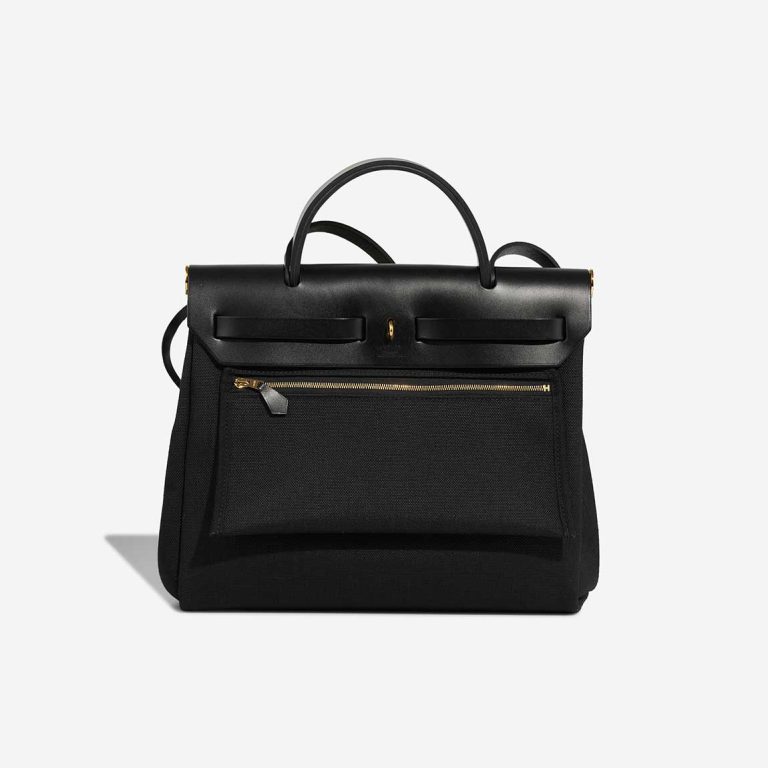 Hermès Herbag 31 Toile Militaire / Vache Hunter Black | Sell your designer bag