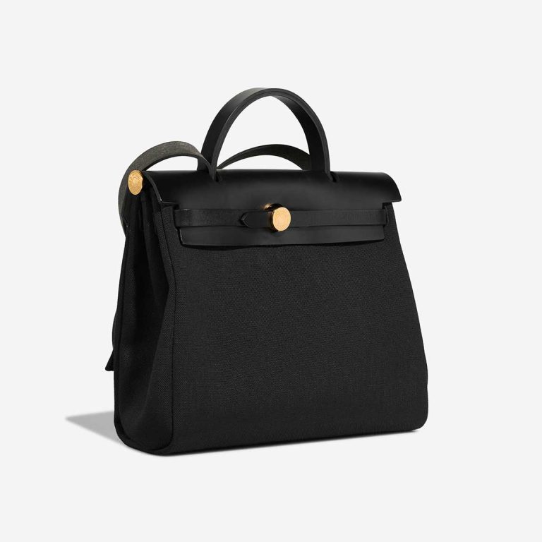 Hermès Herbag 31 Toile Militaire / Vache Hunter Black | Sell your designer bag