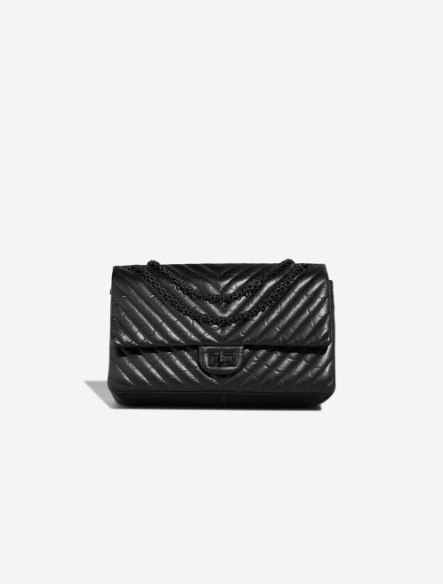 Chanel 2.55 Reissue 226 Aged Calf Black Front | Sell your designer bag