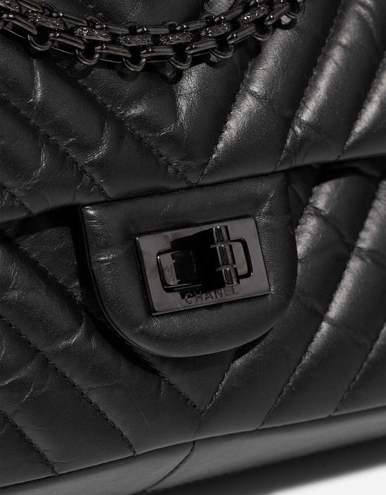 Chanel 2.55 Reissue 226 Aged Calf Black Closing System | Sell your designer bag