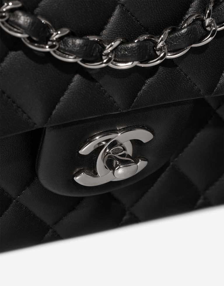 Chanel Timeless Medium Lamb Black Closing System | Sell your designer bag