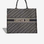 Dior Book Tote Large Canvas Blue  Front | Sell your designer bag