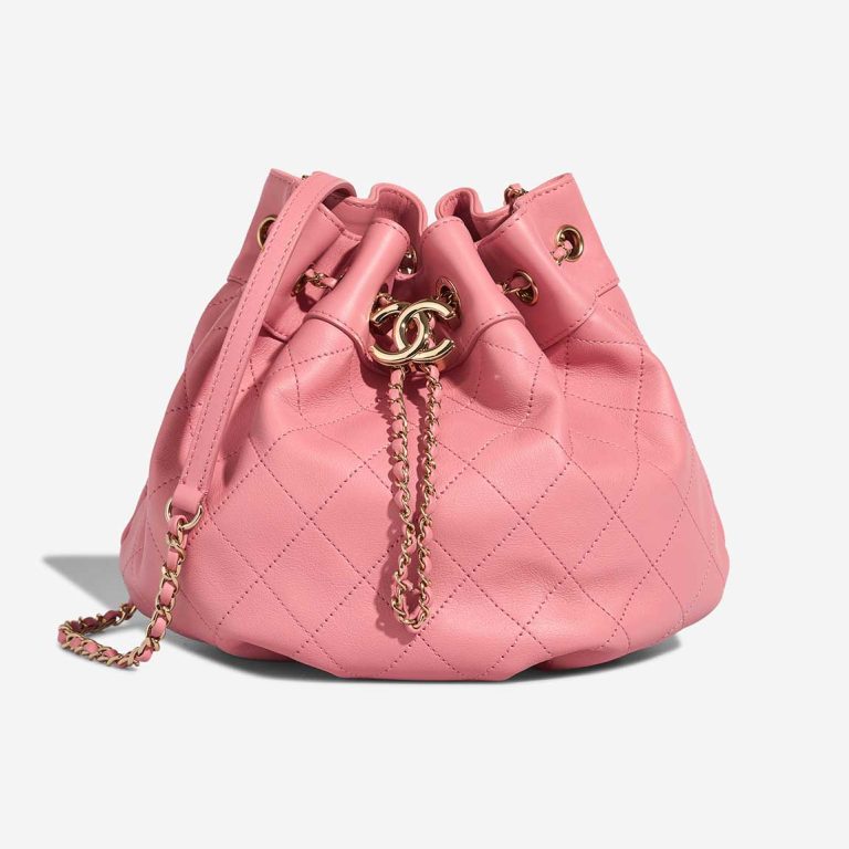 Chanel Bucket Bag Calf Pink Front | Sell your designer bag