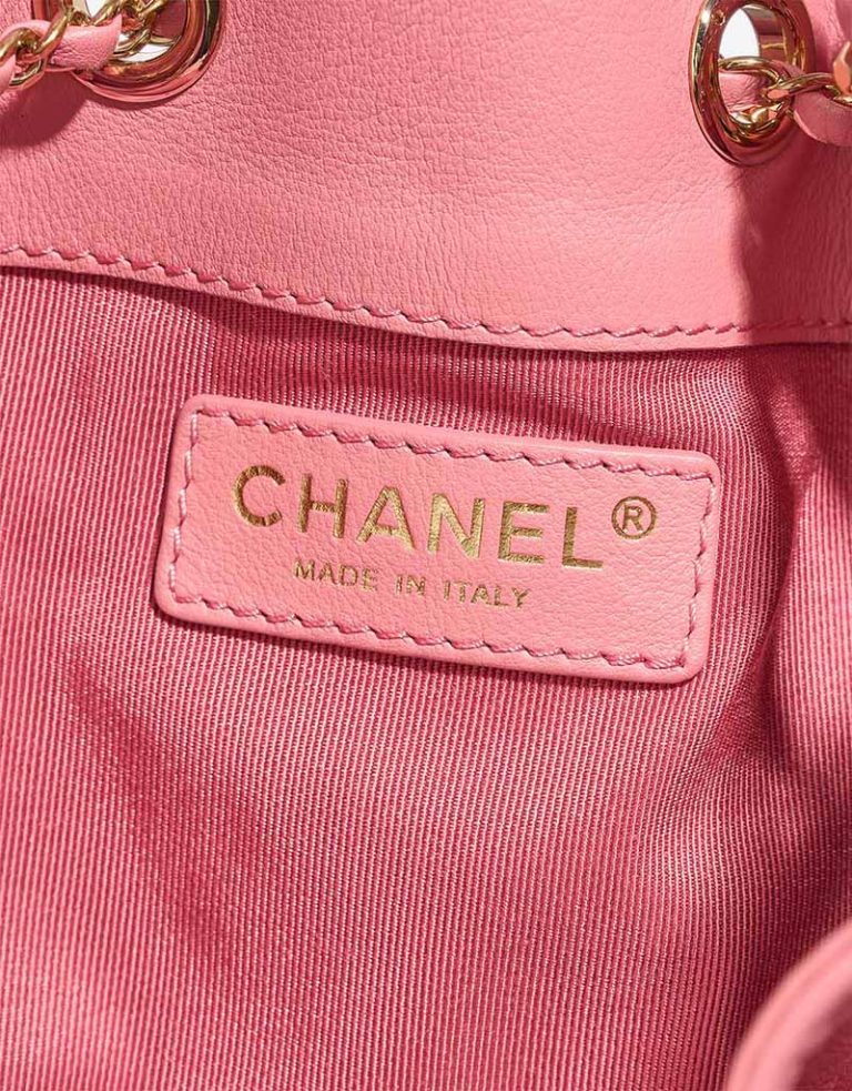 Chanel Bucket Bag Calf Pink Logo | Sell your designer bag