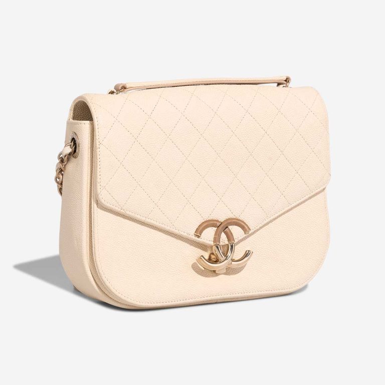 Chanel Flap Bag Caviar Cream | Sell your designer bag