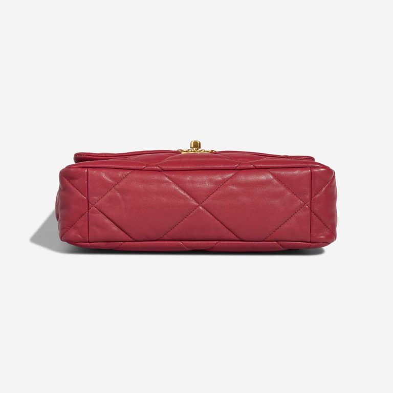 Chanel 19 Flap Bag Large Lamb Dark Red | Sell your designer bag
