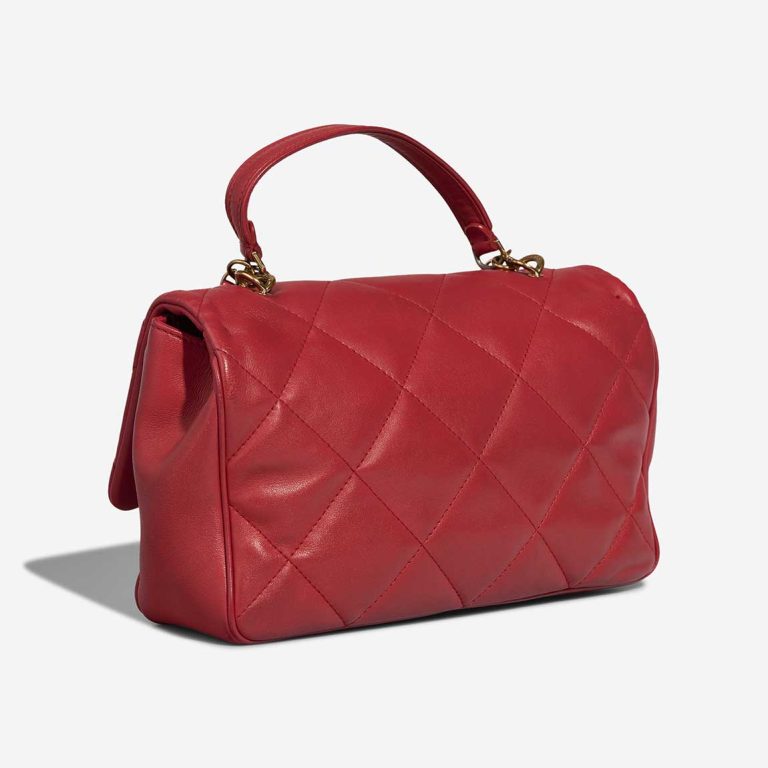 Chanel Timeless Flap Bag Small Lamb Red | Sell your designer bag