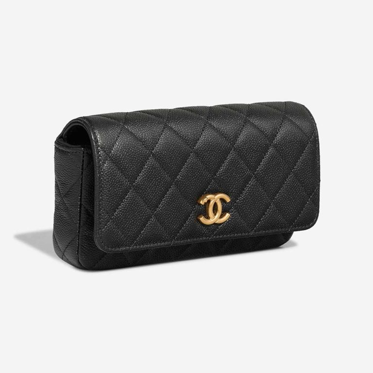 Chanel Timeless Chain Pouch Caviar Black | Sell your designer bag