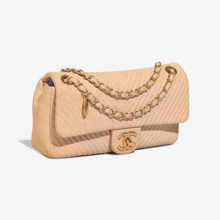 Chanel Timeless Medium Crinkled Calf Beige | Sell your designer bag