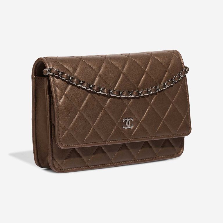 Chanel Timeless Wallet On Chain Lamb Bronze | Sell your designer bag
