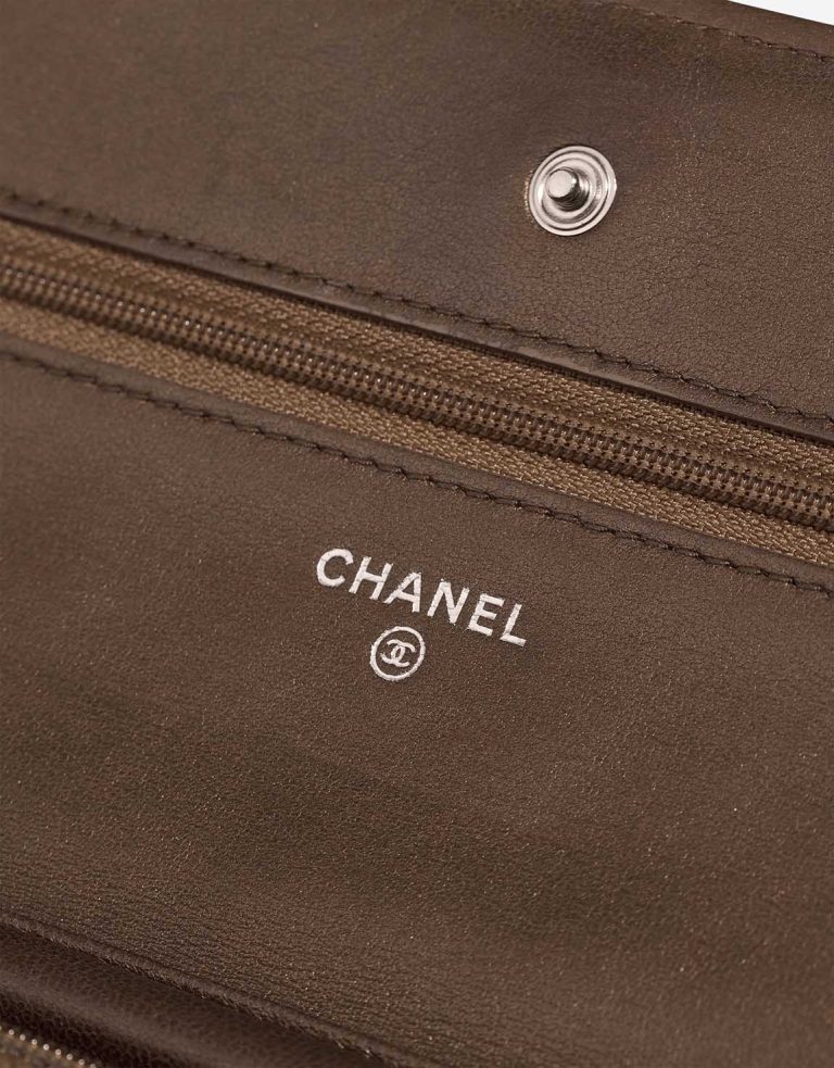 Chanel Timeless Wallet On Chain Lamb Bronze Logo | Sell your designer bag