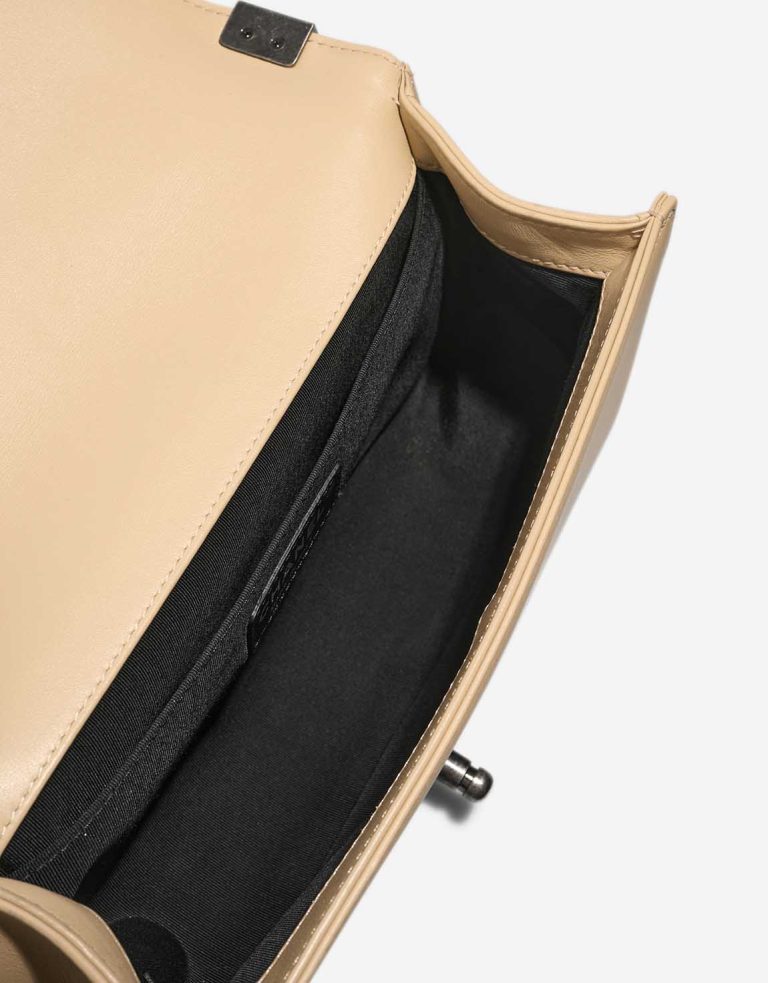 Chanel Boy Medium Lamb Beige Inside | Sell your designer bag