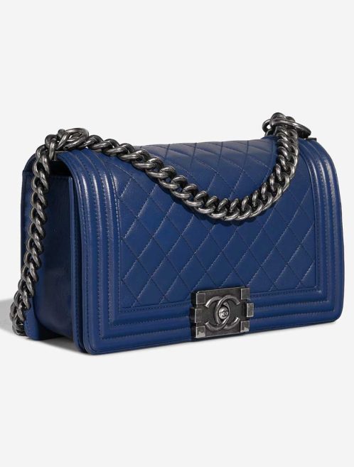Chanel Boy Medium Lamb Blue | Sell your designer bag
