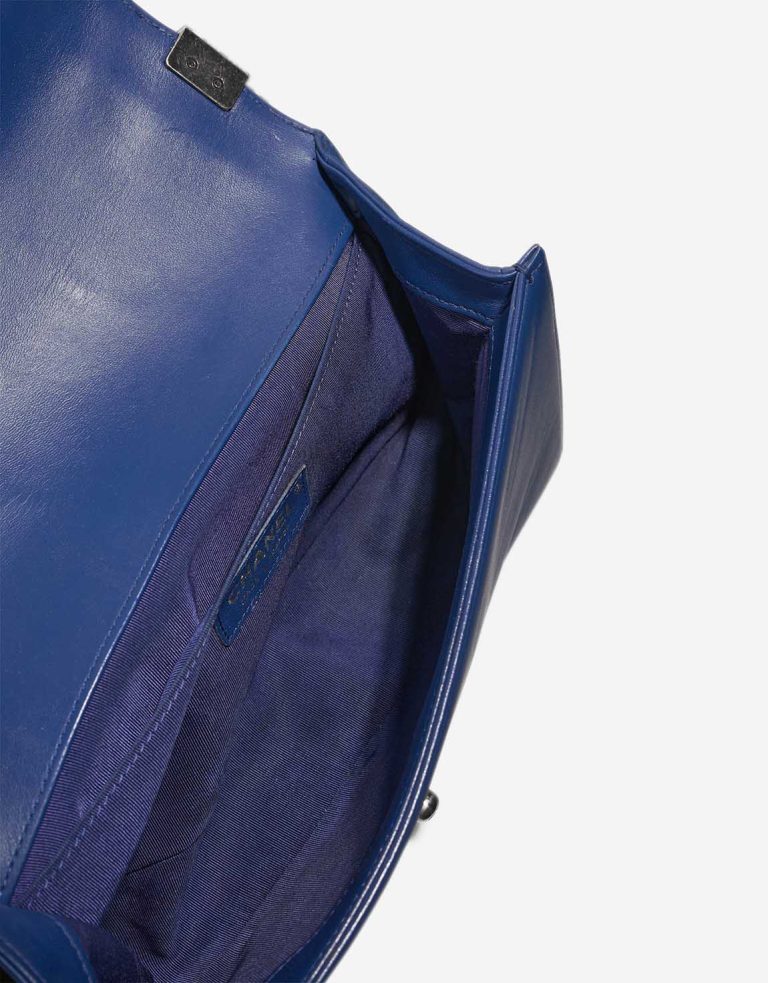 Chanel Boy Medium Lamb Blue Inside | Sell your designer bag