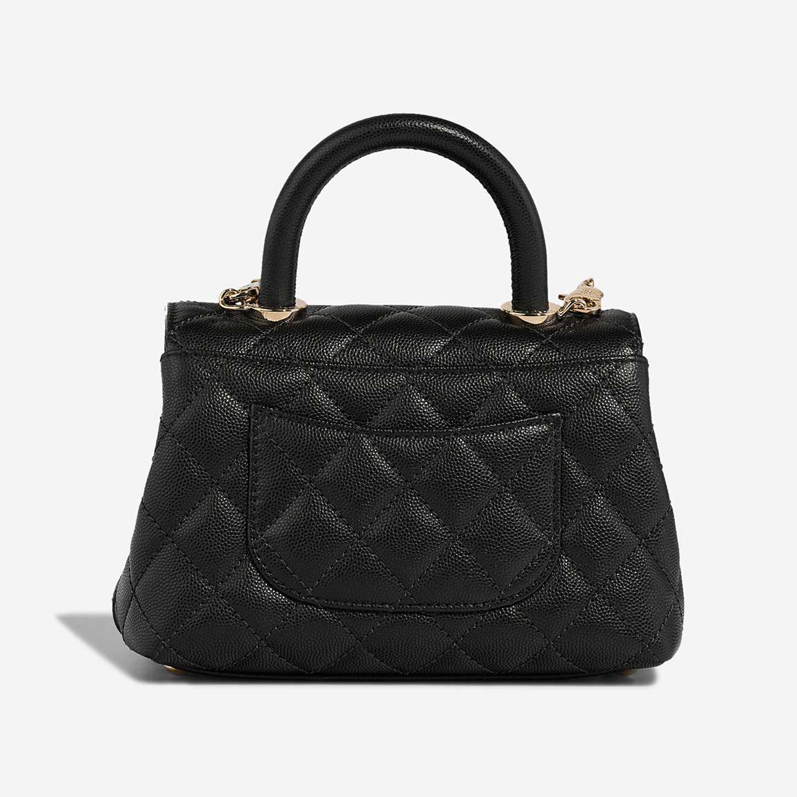 ◆希少◆VINTAGE◆【CHANEL】Timeless Handle*キャビア*バッグ Chanel Timeless Handle Mini Square Caviar Black | SACLÀB