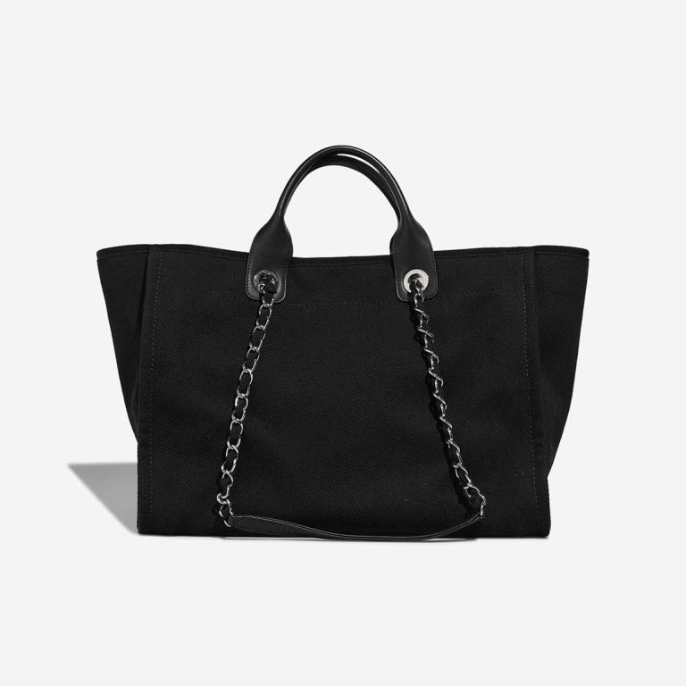 Chanel Deauville Medium Canvas / Calf Black | Sell your designer bag