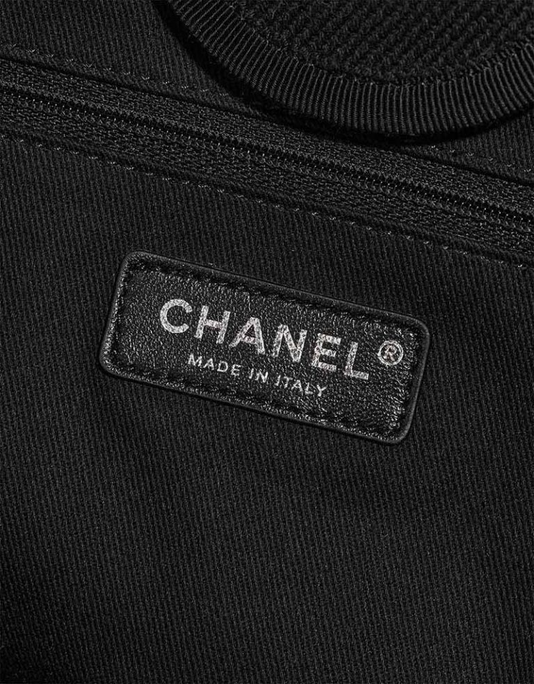 Chanel Deauville Medium Canvas / Calf Black Logo | Sell your designer bag